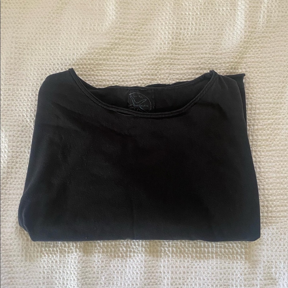 Black free people off the shoulder top